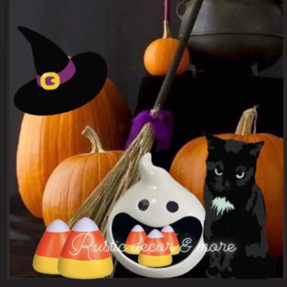 Faux Candy Corn for your tier tray decor